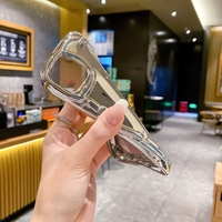 Nouvelle Coque de Téléphone Maquillage Effet Miroir en TPU Électroplaqué Luxe Tendance pour iPhone 11 12 13 Pro 14 Plus 15 16 Pro Max Xs Max Xr
