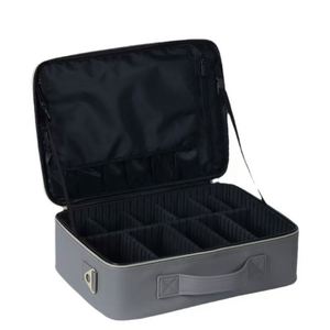 Bolsa de almacenamiento de brochas de maquillaje, venta directa del fabricante, bolsa de maquillaje de gran capacidad de tamaño completo - Product Image 4