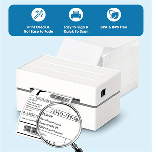 Y812 108mm 4 X 6 Inch 203dpi Inkless Direct Imprimante Thermique Pos Machine Label Barcode Thermal <b>Printer</b> - Product Image 6