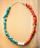 Spot marchandises guérison coquille Halskette Damen Collier De Perles pierre naturelle collier de pierres précieuses bijoux pour femmes cadeau
