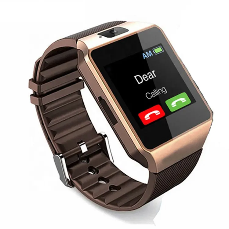 Hot Selling SIM TF Card Camera BT Sport Smartwatch Phone DZ09 Smart Watch