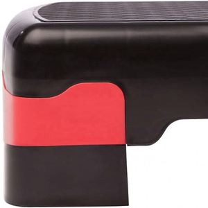 Banc de marche aérobie 2 niveaux de hauteur réglable Fitness Stepper pour les routines d'entraînement de gymnastique à domicile Yoga Gym Aérobic - Product Image 6