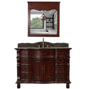 Design classico piano angolo lavabo <span class=keywords><strong>bagno</strong></span> mobile buon prezzo mobili - Product Image 6