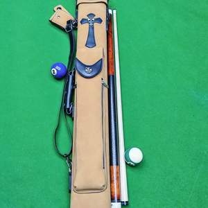 Hochwertige 1/2 Split 4 Loch Billard Pool Queue Tasche für Billards pieler - Product Image 4