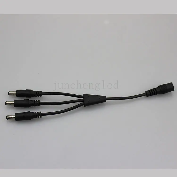 120cm Length Black USB Port 5V 5.5*2.1mm DC Barrel Power Cable Connector Small Electronics