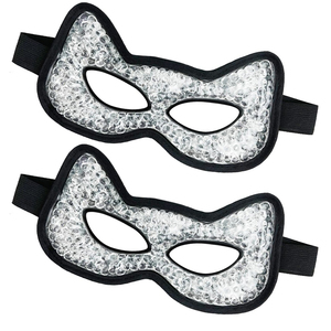 Máscara Ocular Reutilizable Ligera <span class=keywords><strong>para</strong></span> Alivio del Dolor Badu, Compresa Fría/Caliente con Cuentas de Gel y Correa Ajustable <span class=keywords><strong>para</strong></span> Cuidado de la Belleza - Product Image 1