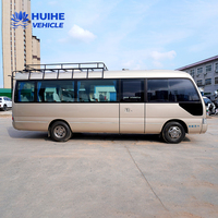 Bus de tourisme d'occasion de haute qualité, luxe, essence/diesel, Toyota Coaster 30 places, à vendre
