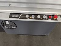 Scie à table coulissante de précision MJ6132 3200 mm 5,5+1,1 KW avec jauge d'angle numérique pour contreplaqué et MDF