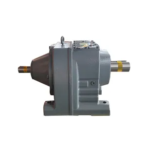 Germany type RS87, RS107 high torque helical inline geared electric ac gear box reduction motor made in China