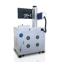 Machine de gravure laser 30W 50W avec tube laser Raycus pour verre, bouteille, miroir, souvenir