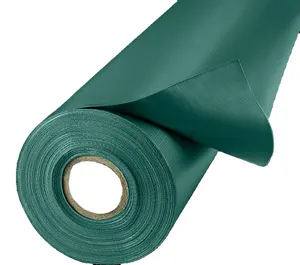 Tissu enduit imperméable de PVC dans la tente de bâche de PVC d'auvent de panne d'électricité de petit pain pour la couverture de camion et la tente
