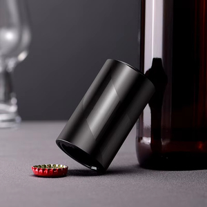 Hot <b>Sale</b> Huyo Plastic Portable Mini Size Push Down <b>Magnet</b> Automatic Can Beer Bottle Opener - Product Image 5