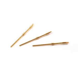 Connettori di personalizzazione a contatto di alta precisione tuber placcato in <span class=keywords><strong>oro</strong></span> Pin crimpatura terminale cooper perni elettronici - Product Image 2