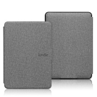2024 étui kindle personnalisé étanche PVC e-reader couverture lin motif 6 pouces étui pour kindle paperwhite 2024 6 5 4 3