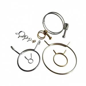 Custom Simply Metal Spiral Metal Stamping EV Charging Socket Grounding <b>Spring</b> <b>Clip</b> Shrapnel for Charging Station - Product Image 3