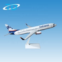 Modèle d'avion en résine Tongde Boeing Sunexpress 737-800 avec motif personnalisable - Cadeau d'affaires