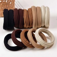 Élastiques à cheveux personnalisés, très extensibles, en jacquard ondulé, style serviette, sans couture, accessoires capillaires tendance, vente en gros