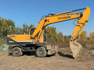 Excavadora de Ruedas Hyundai en Buen Estado en Venta, Hyundai 210w-9 210-9 210w-7 R210w-9, Excavadora de Ruedas Hyundai Usada - Product Image 4