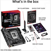 ASU ROG STRIX B860-I GAMING WIFI Motherboard LGA 1851 Mini-ITX Intel Core Ultra Series 2 Siap Pakai SATA Desktop Baru