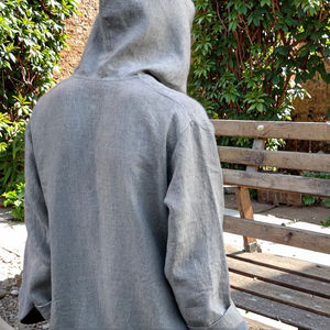 Verano paquistaní Hijab vestido India Kaftan islámico Lino Cafan vestidos musulmán Thobe - Product Image 6