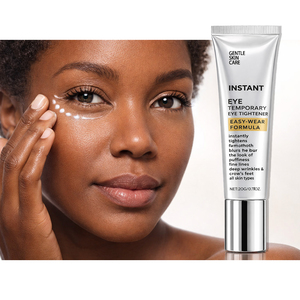 Wholesale Anti-Wrinkle Moisturizing Instant Eye Tightener Temporary Firming Eye Cream for Puffy Eyes Dark Circles Fast Acting - Product Image 3