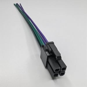 Faisceau de câblage personnalisé ANHUA, connecteur Mini Fit Molex 4, 6, 8 broches 5557-04R-400/39039042, câble en cuivre étamé pour appareils électroménagers - Product Image 1
