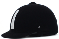 Casque équestre unisexe classique velours casques d'équitation équipement casquette de Protection cyclisme
