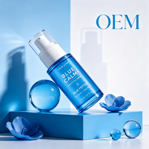 Suero Facial de Cobre Azul al por Mayor con Tripéptido-1 de Cobre y Pantenol para una Apariencia de Piel Saludable - Product Image 1