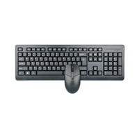 2.4G Hz 104 Kunci Wireless Keyboard Mouse Combo OEM LOGO Kustom
