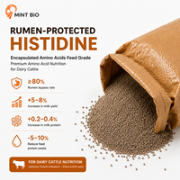 MiNT BiO Acides aminés de qualité alimentaire protégés par le rumen et recouverts d'histidine pour la nutrition protéique du lait de bovins laitiers et le métabolisme des acides aminés