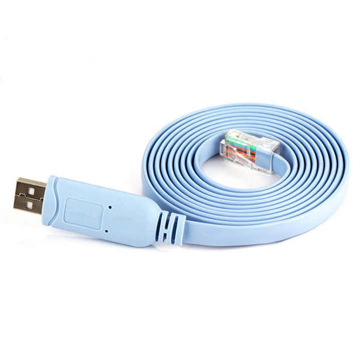 USB to RJ45 Console Cable RS232 Serial Adapter for Cisco H3C HP Arba ...