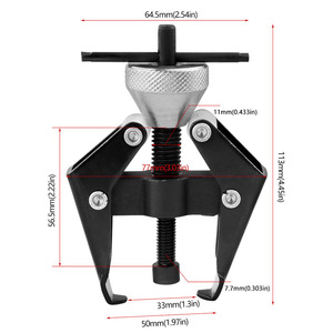 Extracteur de bras d'essuie-glace réglable pour voiture Extracteur de bras d'essuie-glace automatique Terminal de batterie de voiture Alternateur Roulement Outils de démontage d'essuie-glace - Product Image 3