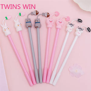 ฟรีตัวอย่างโรงเรียนจีนศิลปินเครื่องเขียนผลิตภัณฑ์ 2020 แนวโน้มรูปสัตว์การ์ตูนเด็กน่ารักเจลหมึกPen 2048 - Product Image 3