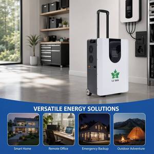 Station d'alimentation solaire mobile 3kW 4000Wh, onduleur à onde sinusoïdale pure MPPT, batterie LiFePO4 pour usage hors réseau, maison de campagne et camping - Product Image 1