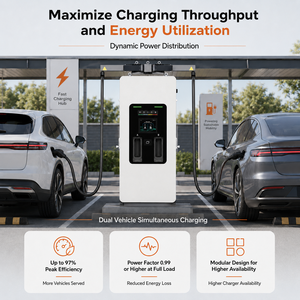 สถานีชาร์จไฟฟ้ากระแสตรงแบบโมดูลาร์ StarCharge V5 120kW ถึง 240kW รองรับ OCPP สำหรับโครงการ EPC และโครงสร้างพื้นฐาน - Product Image 4
