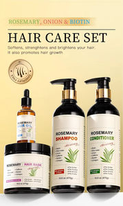 Set de Cuidado Capilar OEM, Restauración, Crecimiento, Anticaspa, Aceite de Argán, Romero, Champú y Acondicionador de Queratina Personalizado, Aceite para el Crecimiento del Cabello - Product Image 3