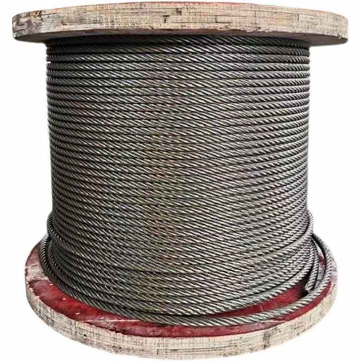 Ungalvanized and Galvanized Steel Wire Rope 35wx7 with High Strength for Elevator Equipment