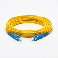 Cordon de brassage fibre optique monomode XINHAOZE SC/UPC SC/UPC 2,0 mm 1m-10m pour FTTH/FTTB/FTTX/Réseaux LAN câblés/Centres de données