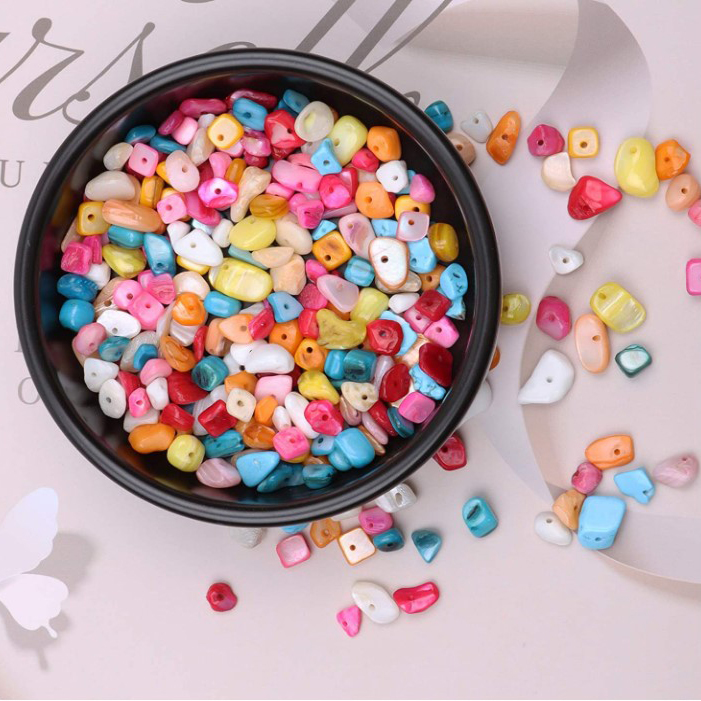 Irregular Shell Stone Beads Set for Jewelry Making for Earrings Necklaces Bracelets