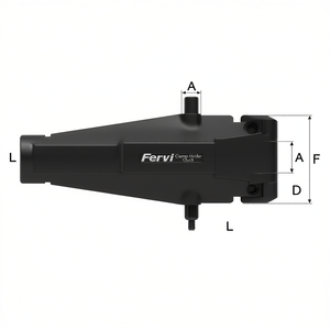 Support de serrage Fervi pour mandrin, compatible avec les clés L A D F - Product Image 2