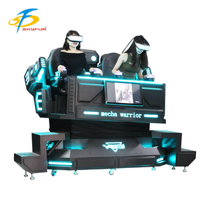 Skyfun 9D VR rạp chiếu phim mới nhất MECHA chiến binh thiết bị trò chơi 2 ghế cho trong nhà ngoài trời cho Trampoline công viên sân bay làm bằng thép - Product Image 3