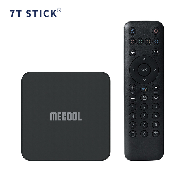 2024 Mecool Km7 SE Tv Box  Certified Smart Voice Remote 5g Atv S905y4 2g 32g Wifi Android 11.0 Streaming Smart Set Top Box