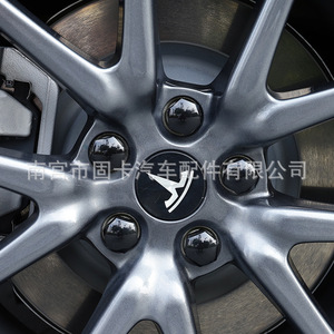 ฝาครอบน็อตล้อเทสลา 114.3 มม. 5 รู ไนลอน สำหรับรุ่น 3 SX ชุดอัพเกรด - Product Image 1