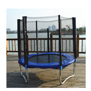 Caja de red azul para exterior ninja warrior equipment zip line transpoline para niños - Product Image 1