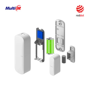 <span class=keywords><strong>Alarm</strong></span> Pintu Pintar Tuya dengan Kontrol Jarak Jauh Wi-Fi, Bahan ABS Portabel untuk Keamanan Rumah - Product Image 3