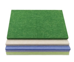 Panneaux acoustiques modernes pour hôtel et appartement, ignifuges, 100% fibre de polyester, 9 mm/12 mm/24 mm (1200-2000 g/m²), NRC 0,9, garantie 1 an - Product Image 2