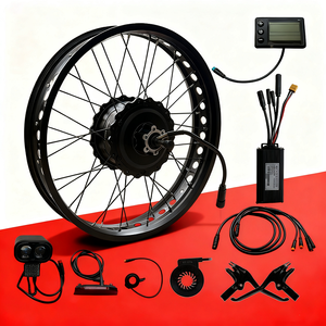Kit de conversion de moteur de moyeu de vélo électrique MTX 52V 2000W avec accélérateur rotatif pour <span class=keywords><strong>roue</strong></span> arrière, livraison rapide - Product Image 1