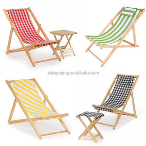 Chaise de plage pliante portable en <span class=keywords><strong>bois</strong></span> au design moderne pour les loisirs de plein air dans le parc, la villa ou la cour, vente en gros de transats pour enfants - Product Image 6