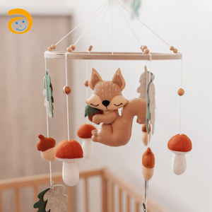 Baby Shower di alta qualità regalo Baby Kids feltro di lana giocattoli appesi culla personalizzata fatta a mano Mobile - Product Image 3