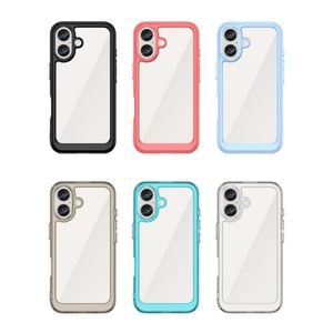 Funda Acrílica para iPhone 17 Pro Max, Funda para iPhone 17 Air 17 Pro, Cubierta Protectora con Borde de PC y TPU para iPhone 17 Pro Max - Product Image 4